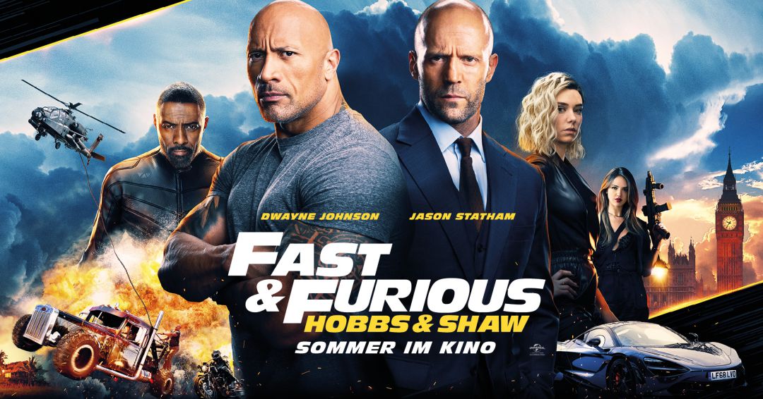Jetzt Im Kino Fast Furious Hobbs Shaw Https Www Kinowelt Sylt De Wp Content Uploads 2019 07 Fast Furious H Fast And Furious Jason Statham Dwayne Johnson
