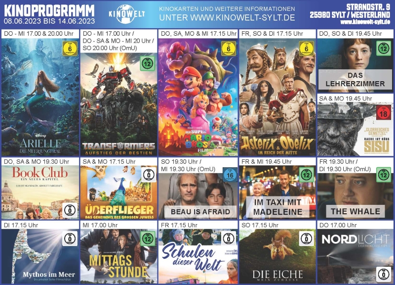 Luxus Sylt Kino Programm Bilder