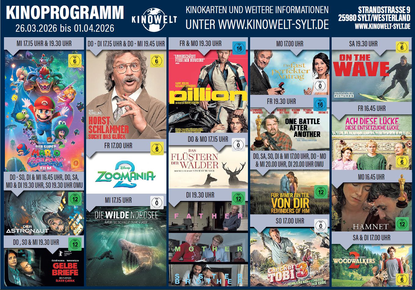 Kinoanzeige (26.03.-01.04.26)